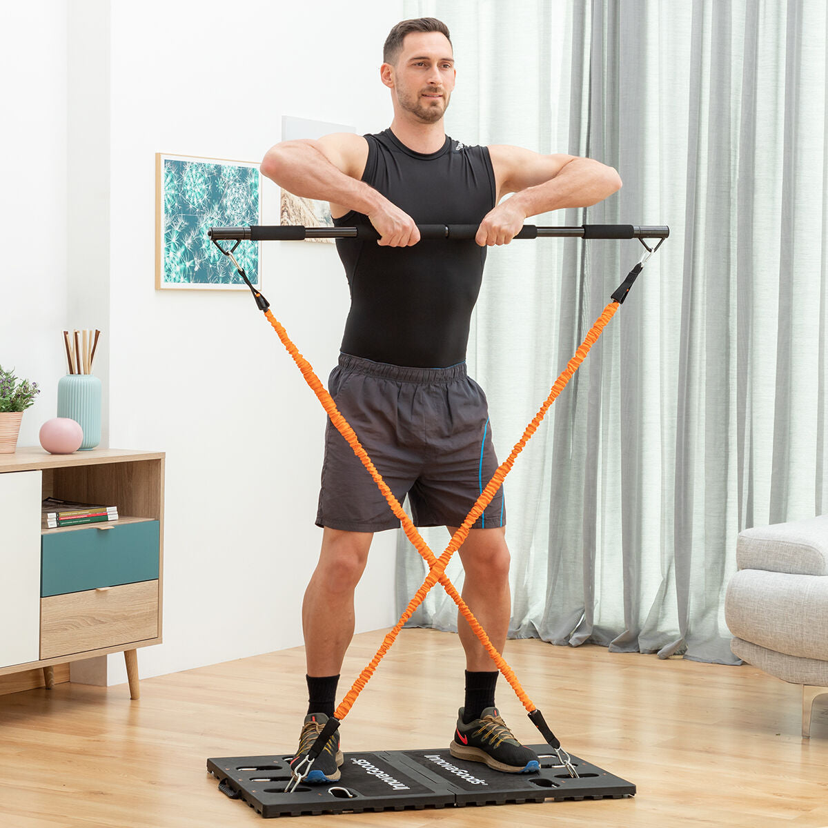 Gympak Max - Draagbaar Full-Body Trainingssysteem (70 kg weerstand)