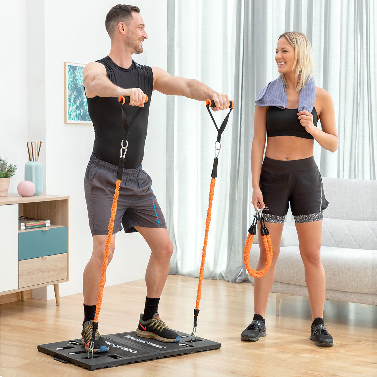 Gympak Max - Draagbaar Full-Body Trainingssysteem (70 kg weerstand)