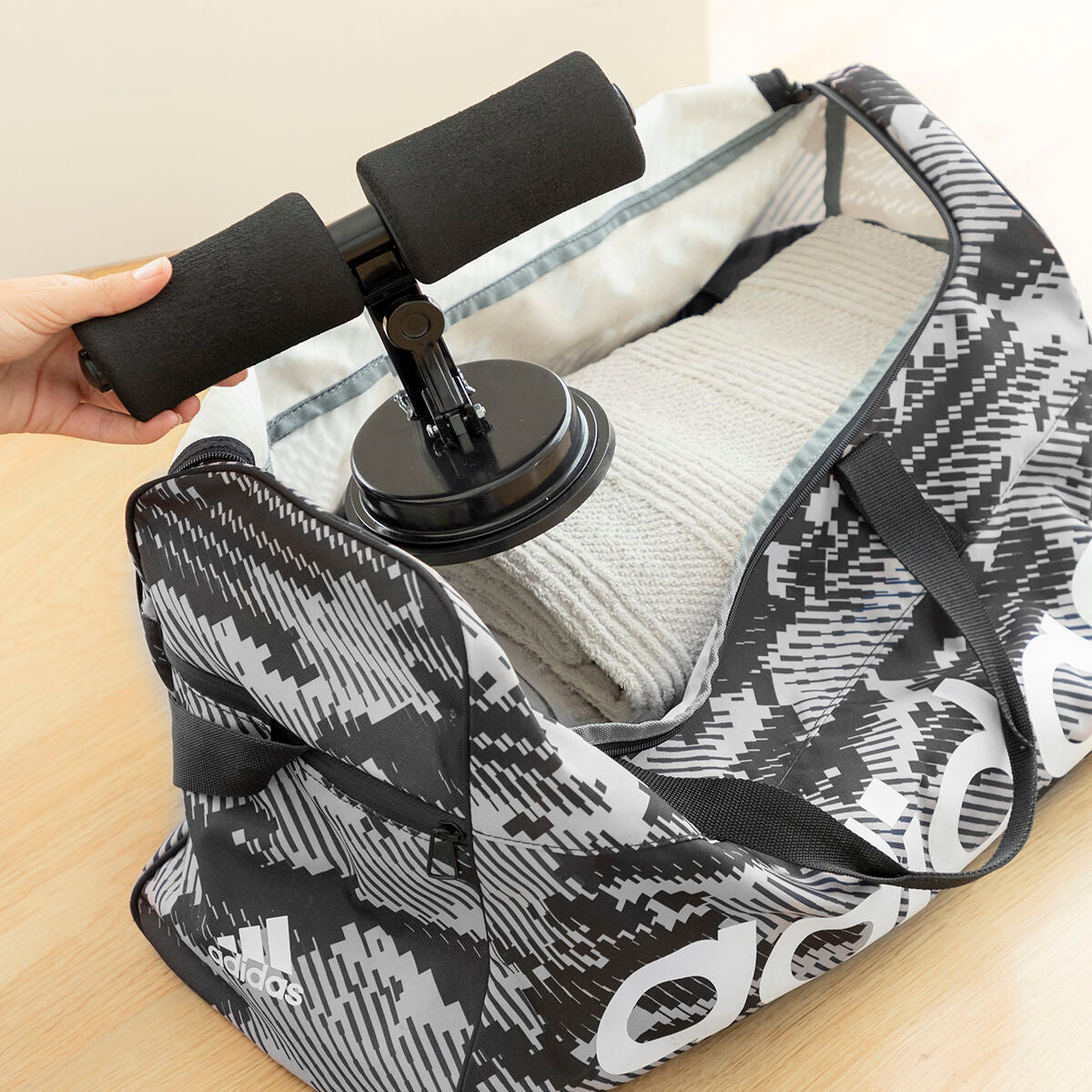 Sit-Up Bar met zuignap en verstelbare Core trainer