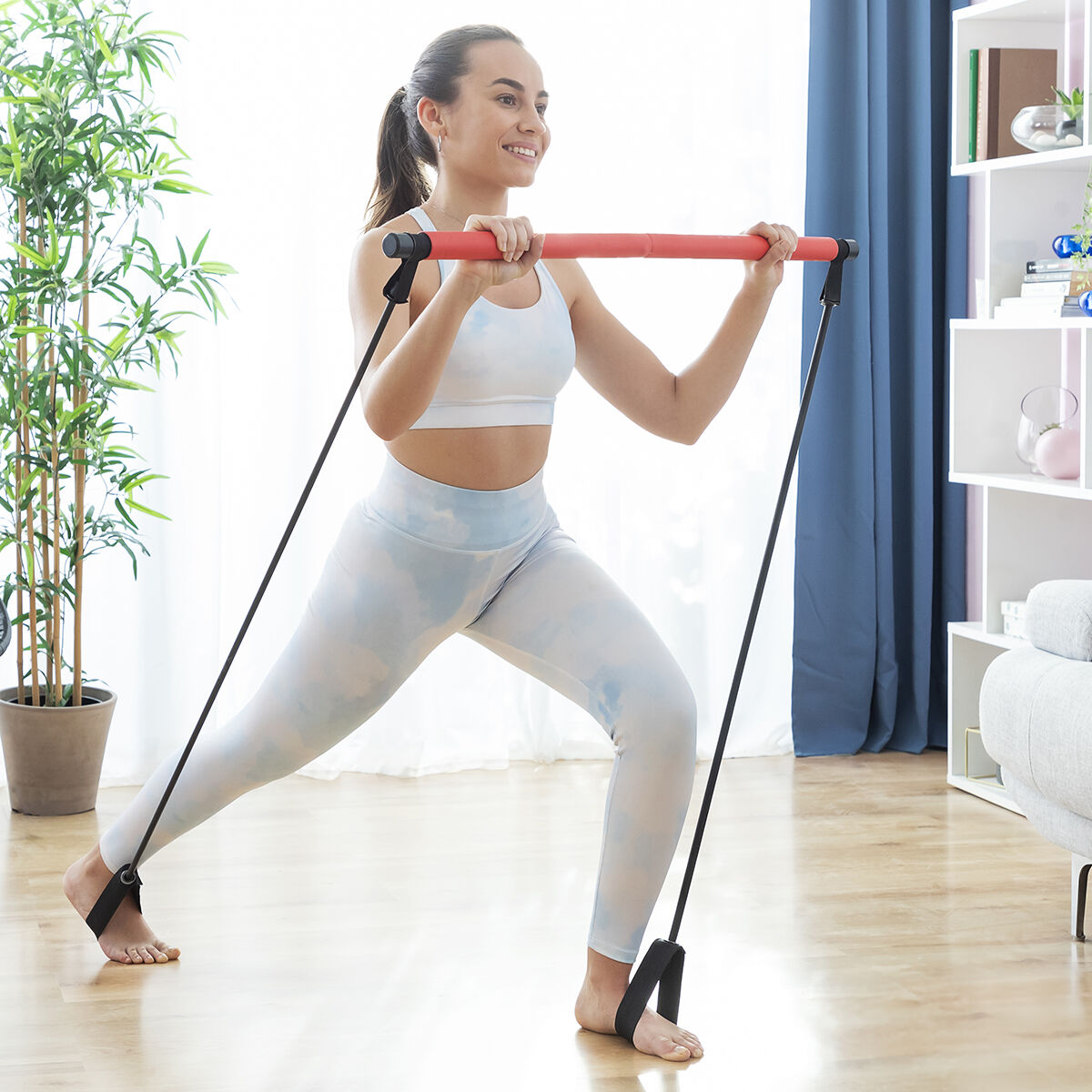 Resibar™ Full-Body Resistance Bar met Oefengids