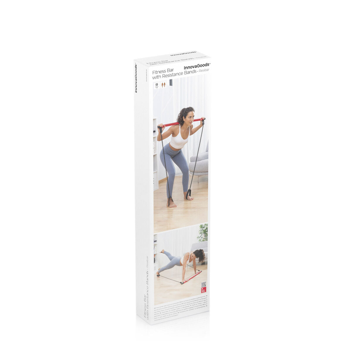 Resibar™ Full-Body Resistance Bar met Oefengids