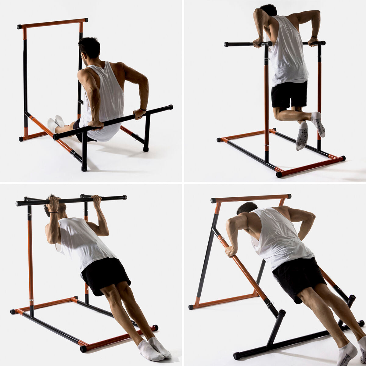Full Body Pull-Up Station - Verstelbaar + Oefengids