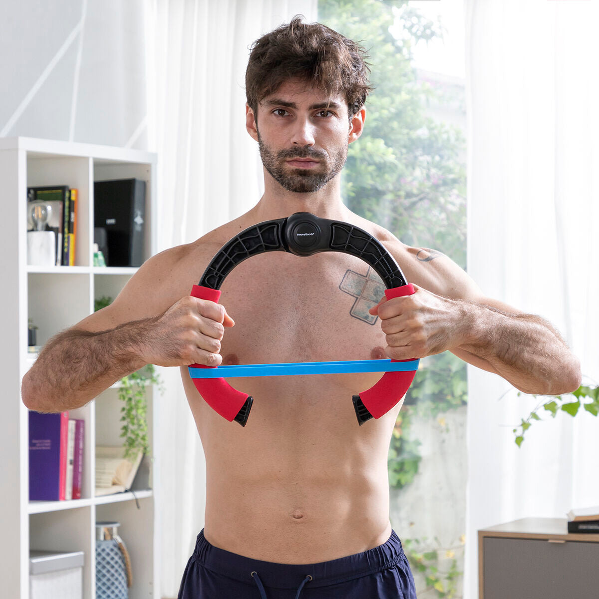 Adjustable Resistance Arm Trainer - 3 Levels + Exercise Guide