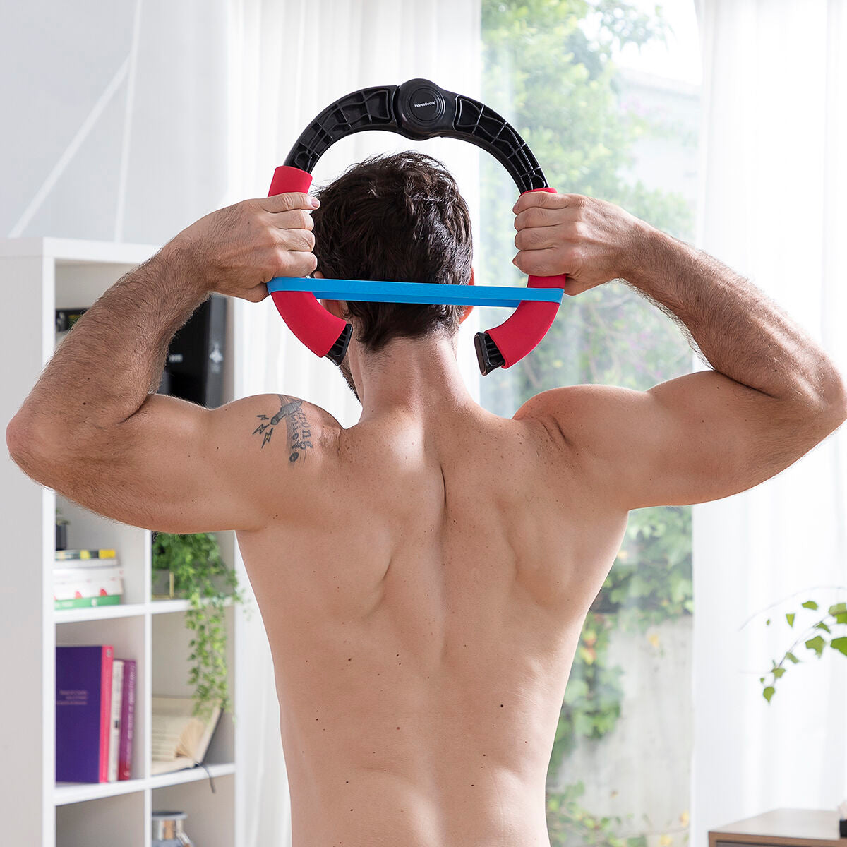 Adjustable Resistance Arm Trainer - 3 Levels + Exercise Guide