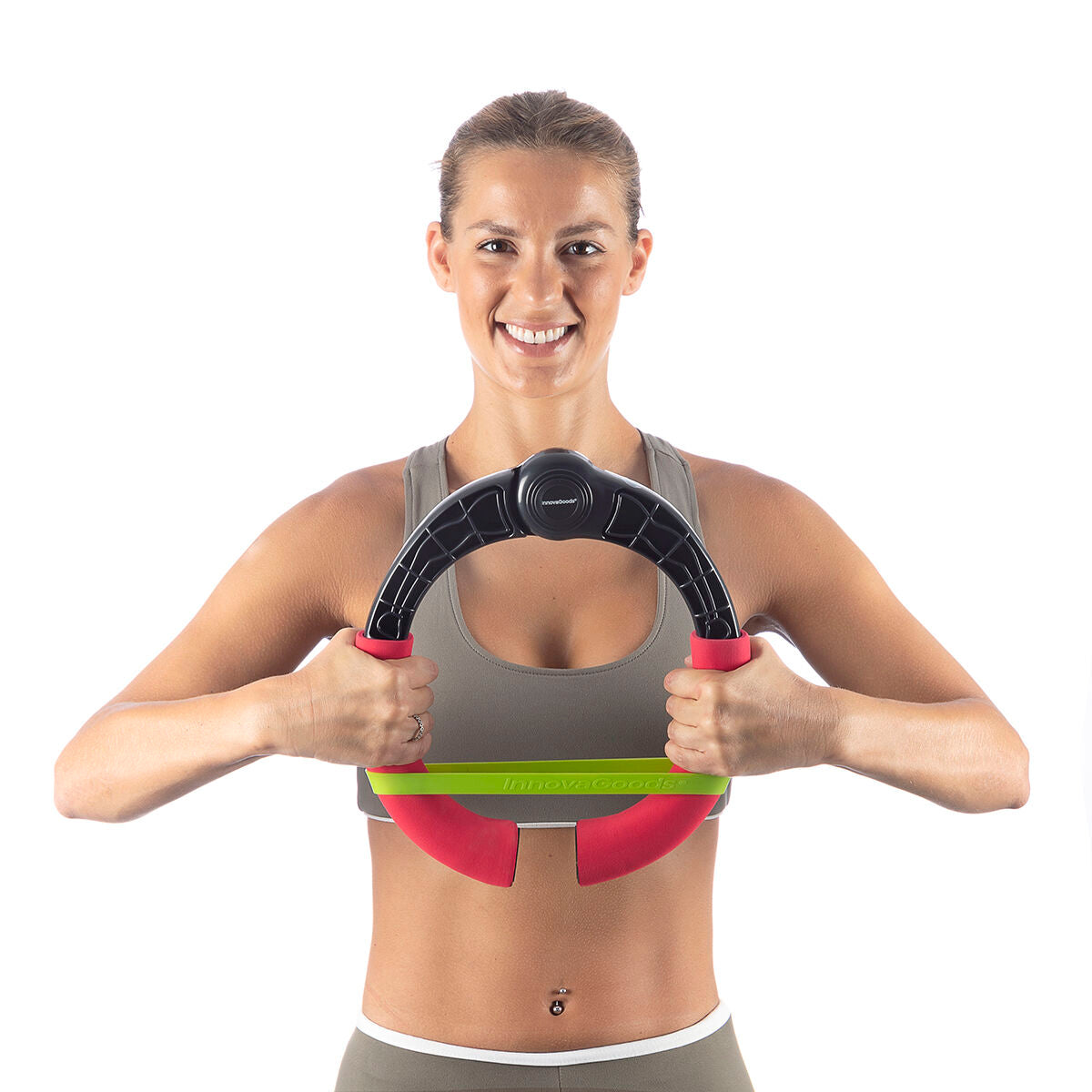 Adjustable Resistance Arm Trainer - 3 Levels + Exercise Guide