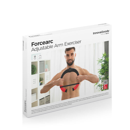 Adjustable Resistance Arm Trainer - 3 Levels + Exercise Guide