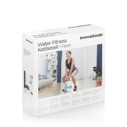 Aqua Kettlebell – 10kg water gewicht + Voetpomp en Gids
